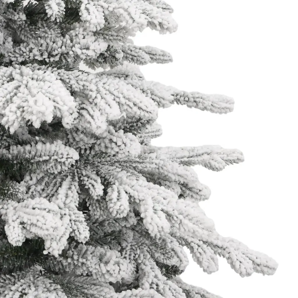 Artificial Hinged Christmas Tree with Flocked Snow 180 cm Price
