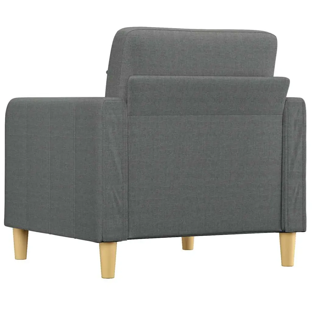 Sofa Chair Dark Grey 60 cm Fabric Price