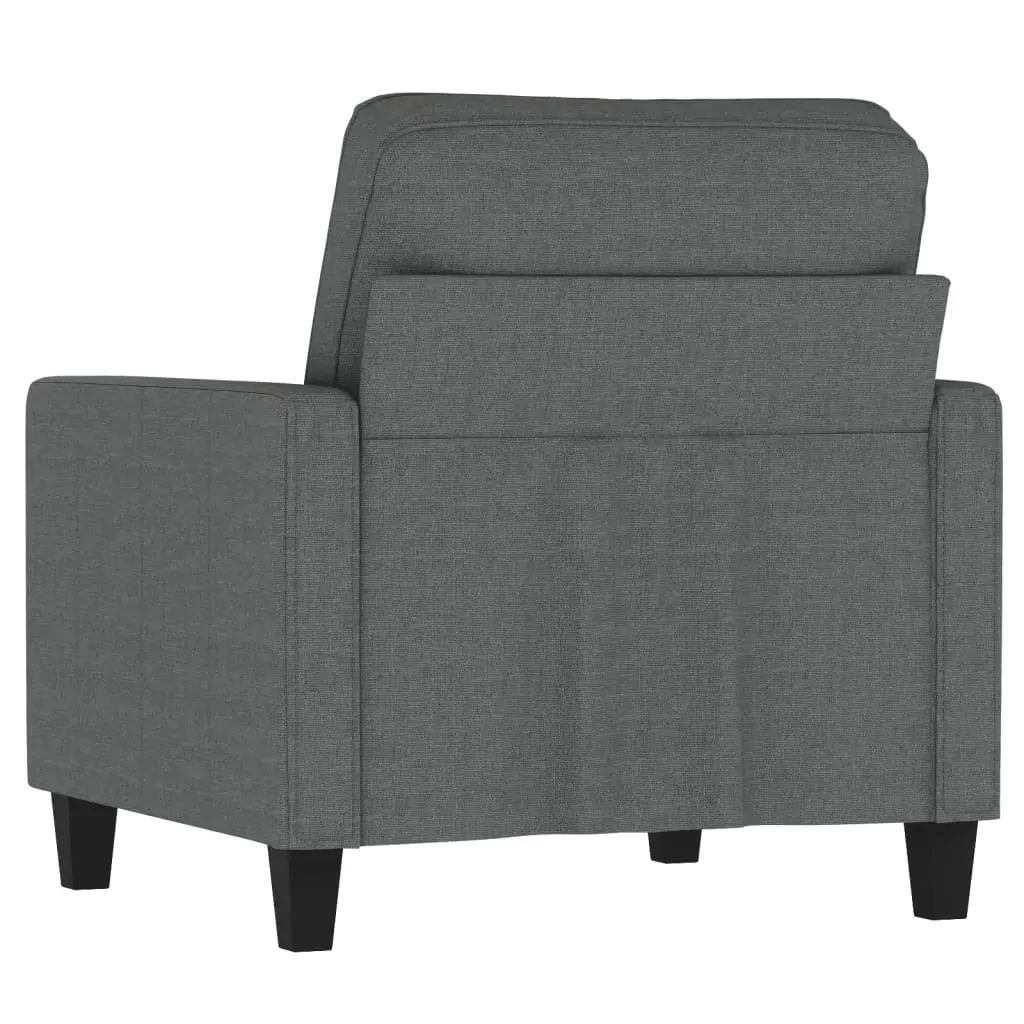 Sofa Chair Dark Grey 60 cm Fabric Price