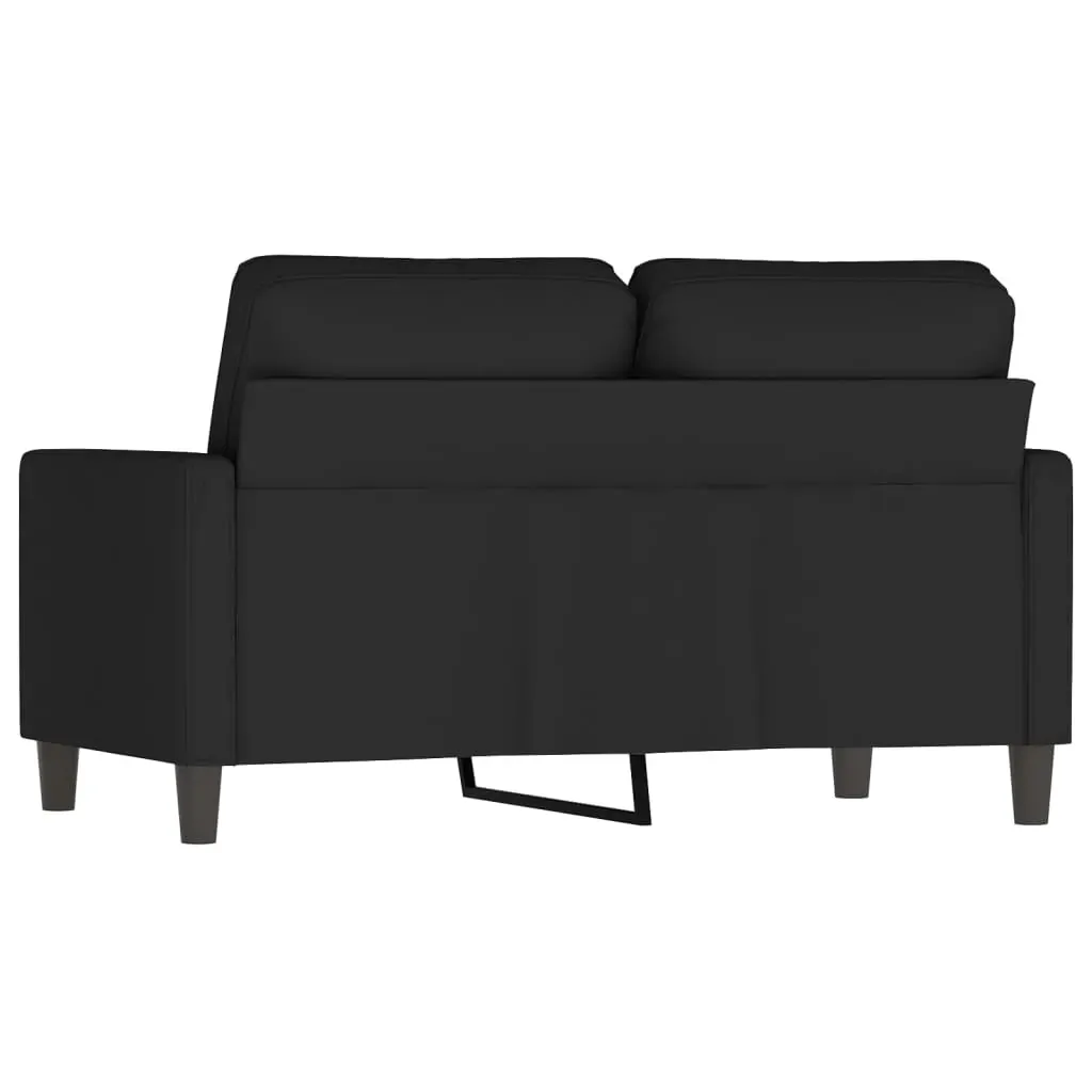 2-Seater Sofa Black 120 cm Velvet Price
