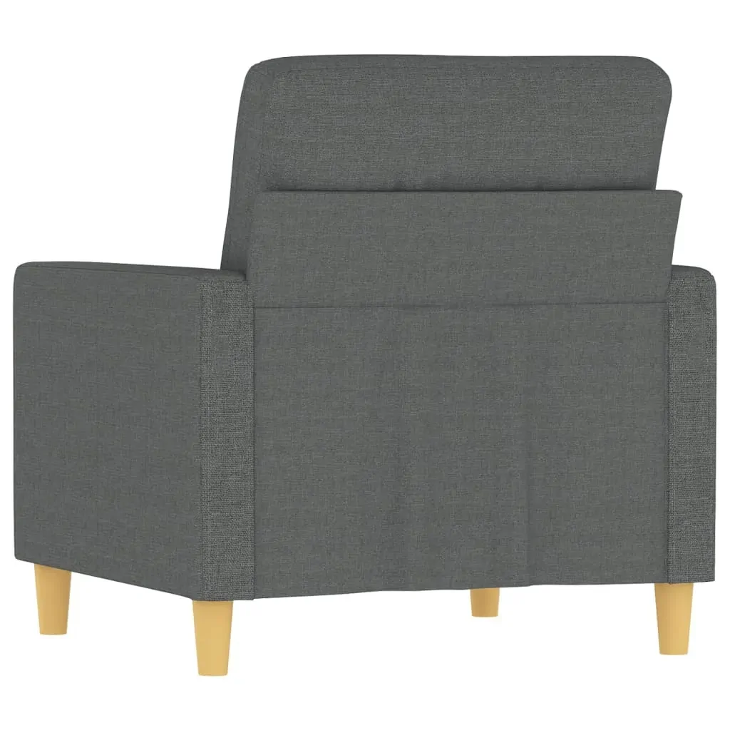 Sofa Chair Dark Grey 60 cm Fabric Price