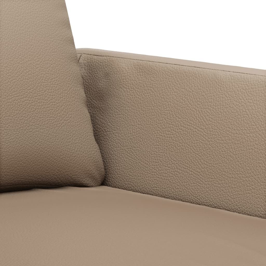 Sofa Chair Cappuccino 60 cm Faux Leather Price