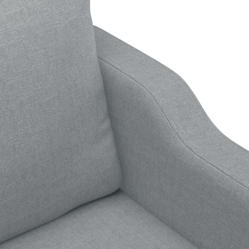 Sofa Chair Light Grey 60 cm Fabric Price