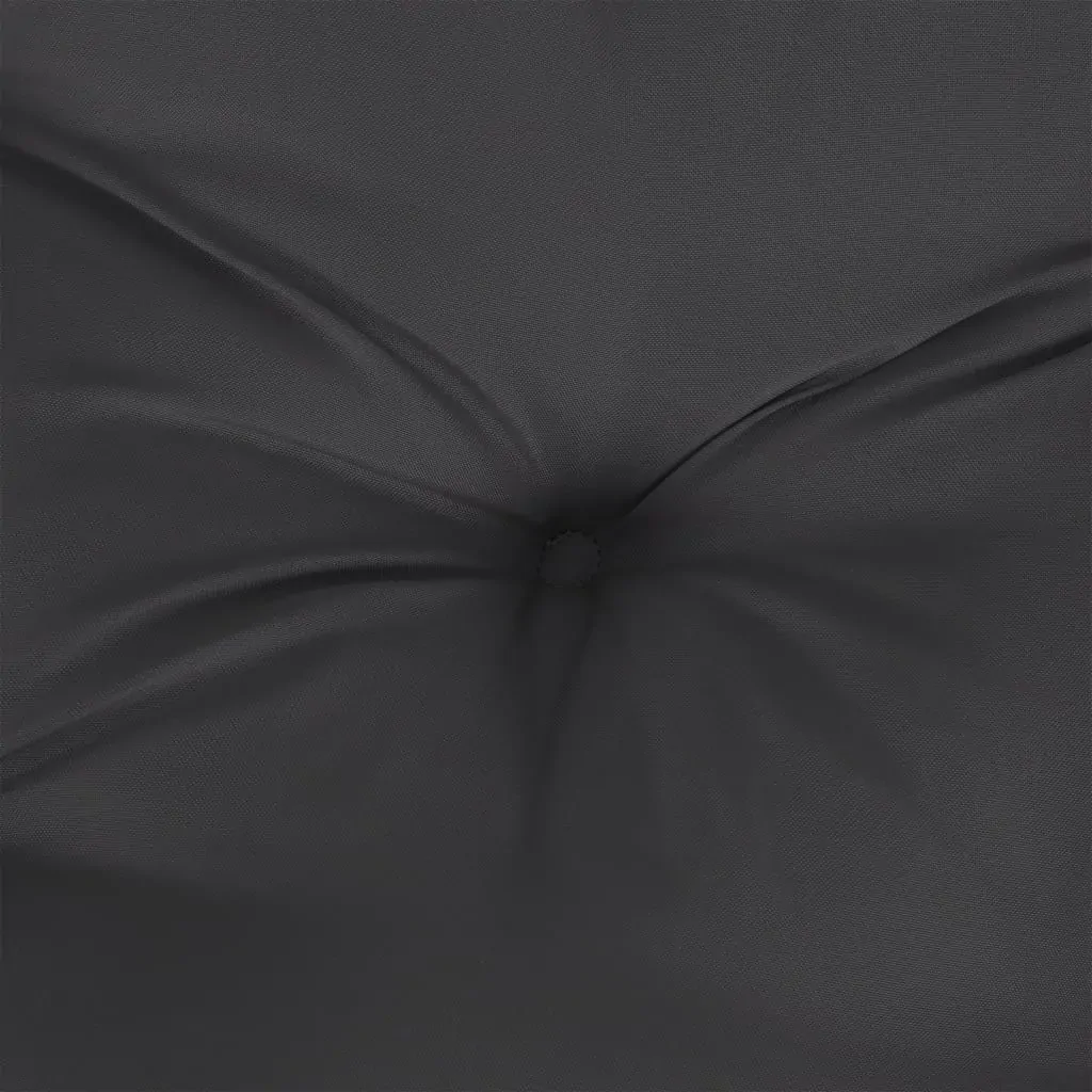 Garden Bench Cushion Black 200x50x7 cm Oxford Fabric Price