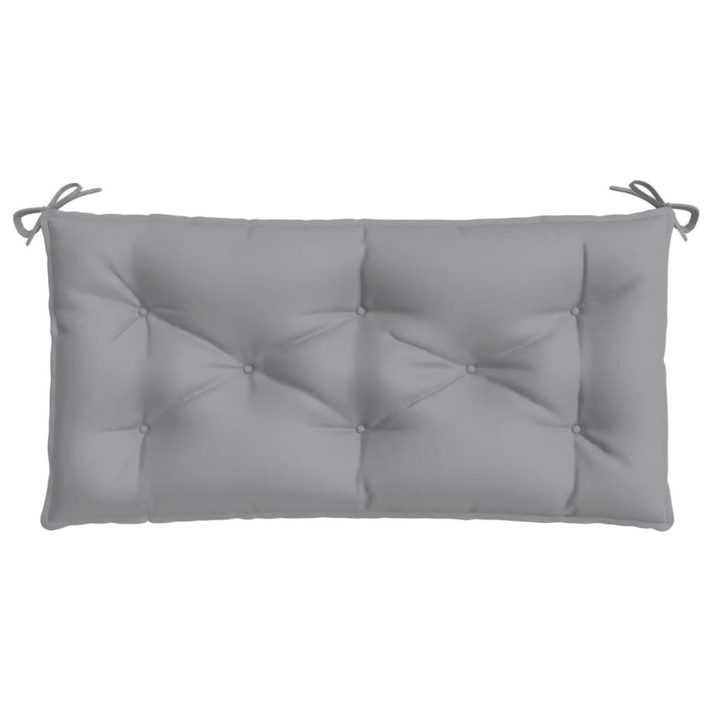 Garden Bench Cushions 2pcs Grey 100x50x7 cm Oxford Fabric Price