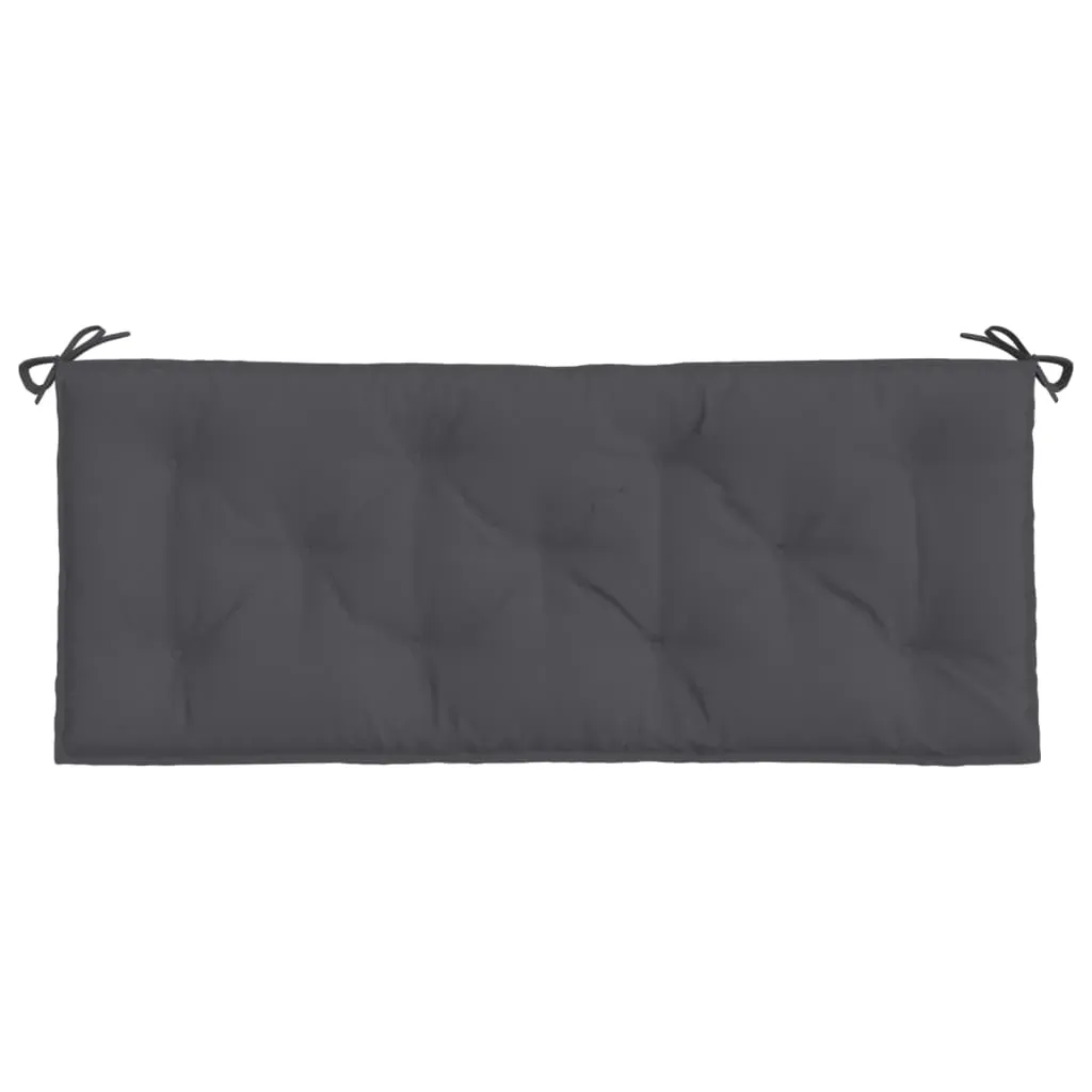Garden Bench Cushions 2pcs Anthracite 120x50x7cm Oxford Fabric Price