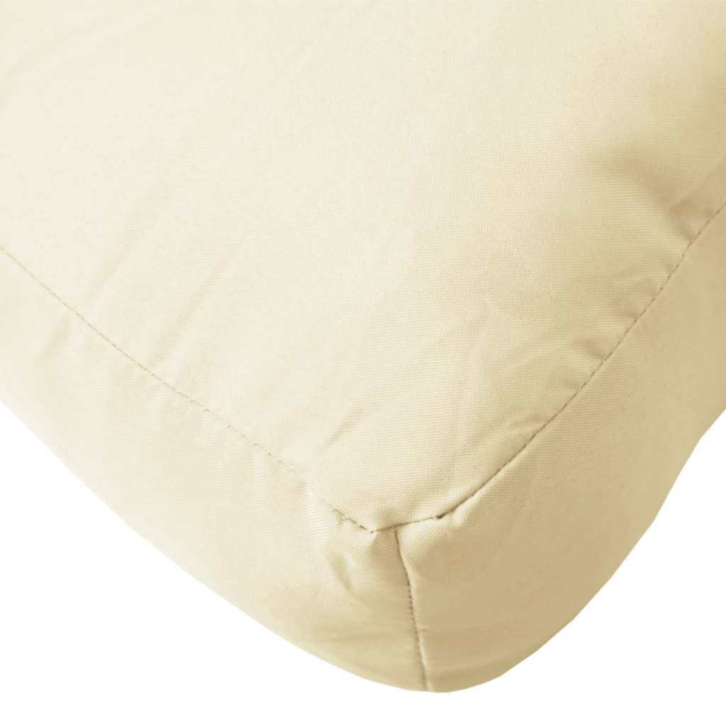 Pallet Cushion Cream 60x60x9.5 cm Oxford Fabric Price