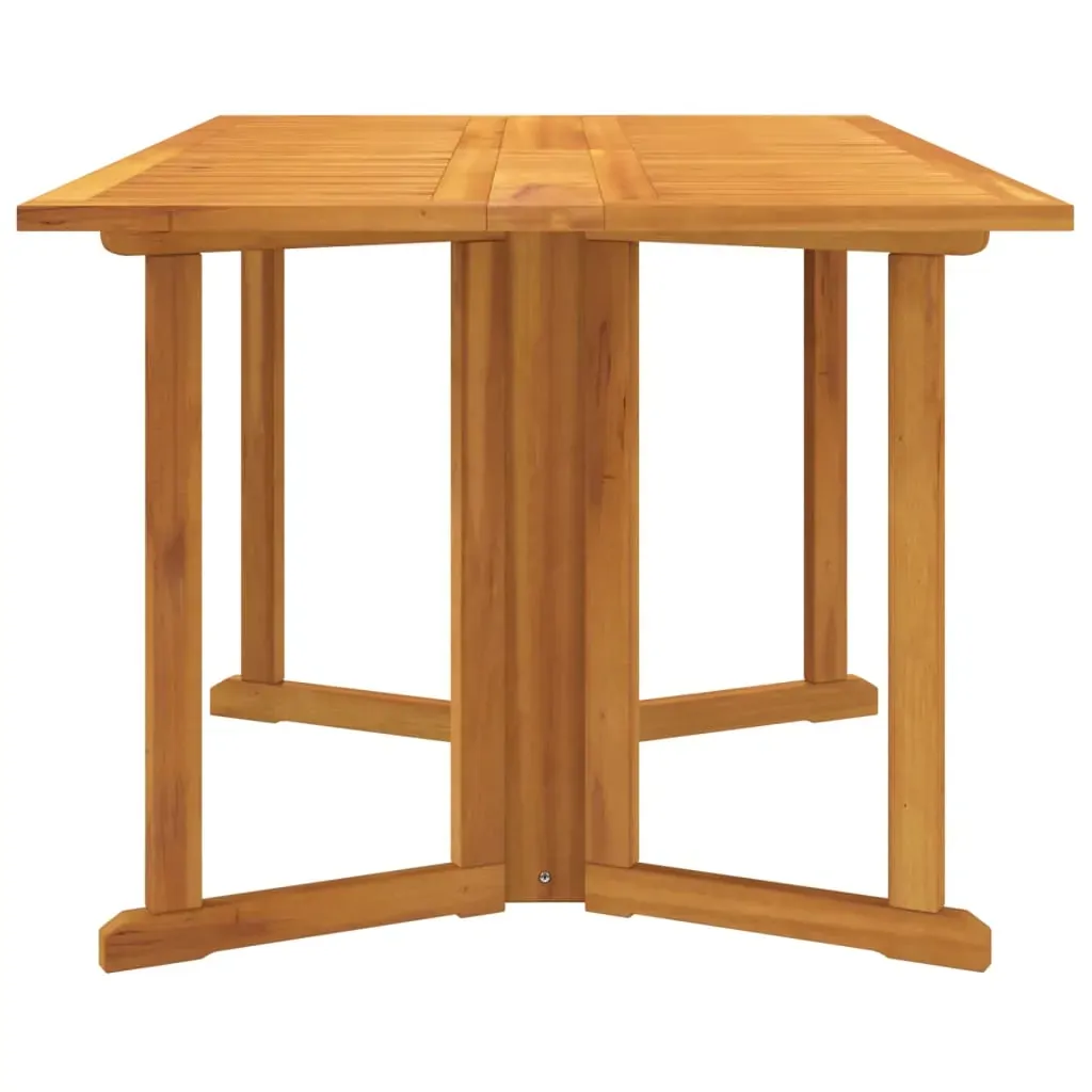 Folding Butterfly Garden Table 150x90x75 cm Solid Wood Teak Price
