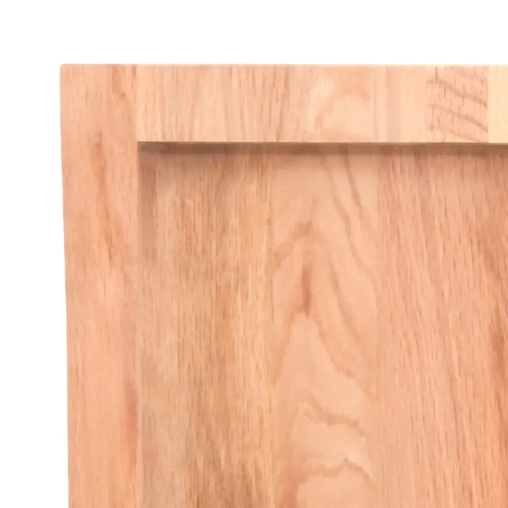 Table Top Light Brown 120x40x(2-4)cm Treated Solid Wood Live Edge Price