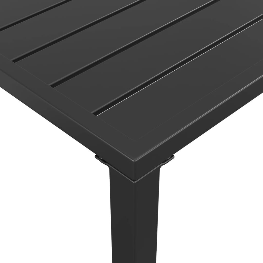 Garden Dining Table Anthracite 110x54x70 cm Steel Price