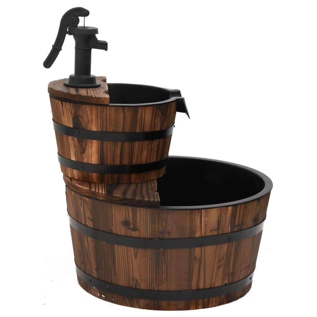 Water Fountain with Pump 44.5x44.5x58 cm Solid Wood Fir Price