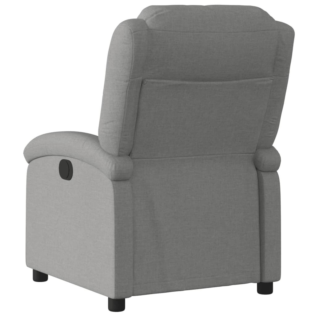 Recliner Chair Dark Grey Fabric Price