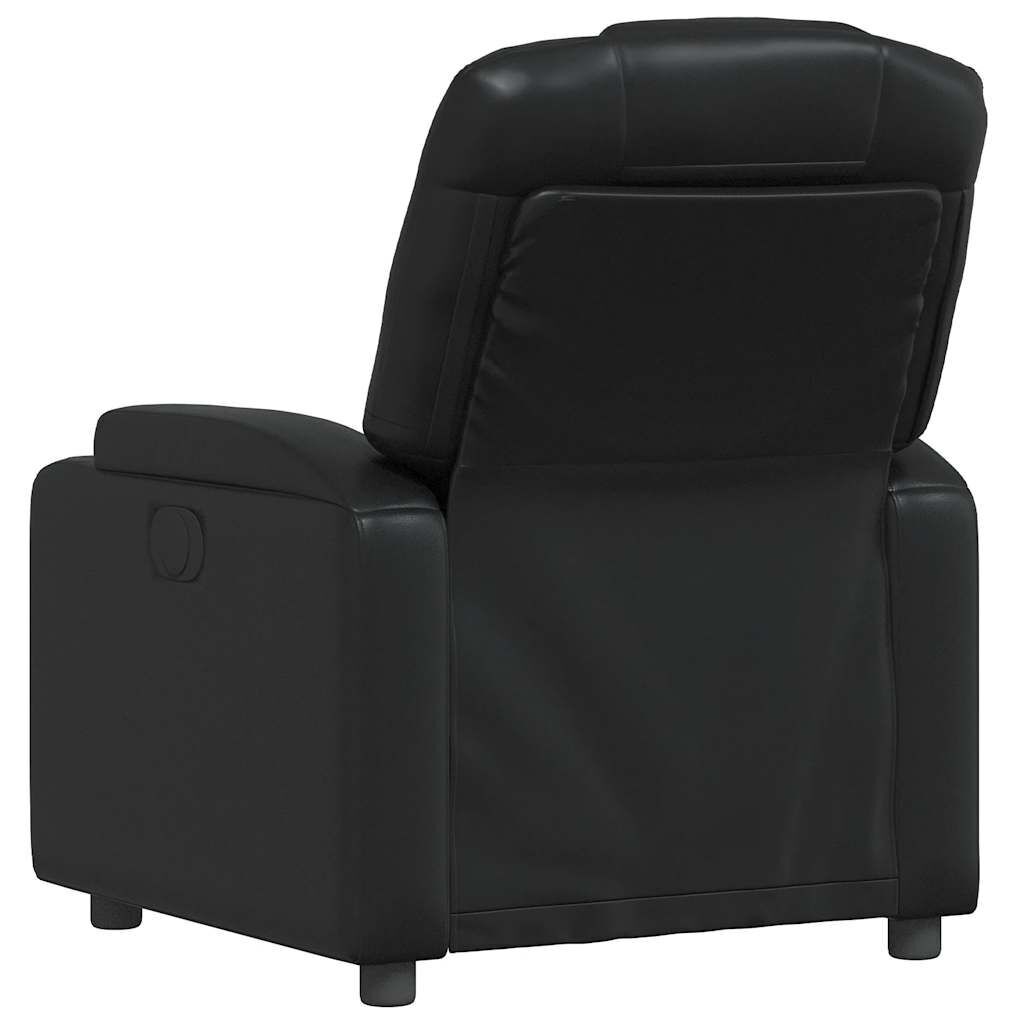 Recliner Chair Black Faux Leather Price