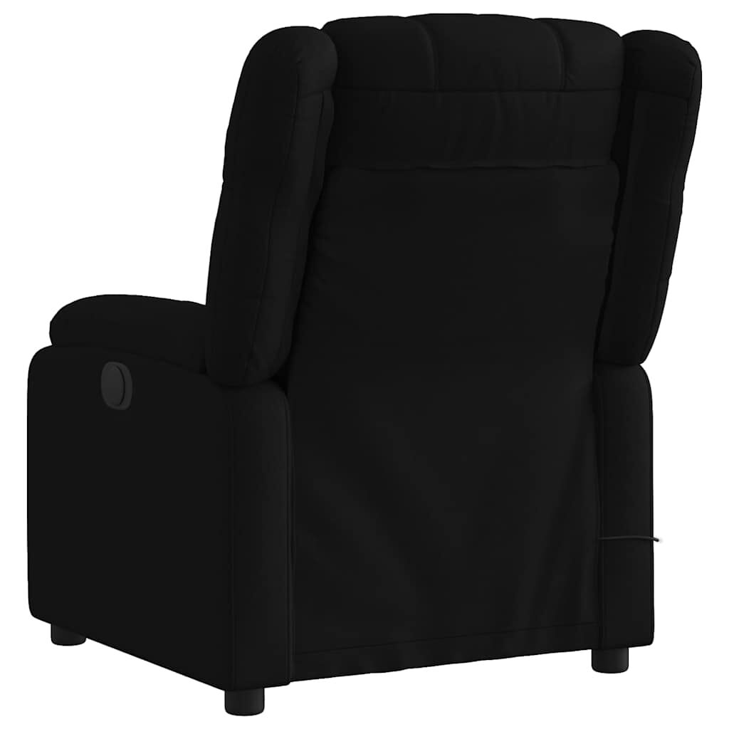 Massage Recliner Chair Black Fabric Price