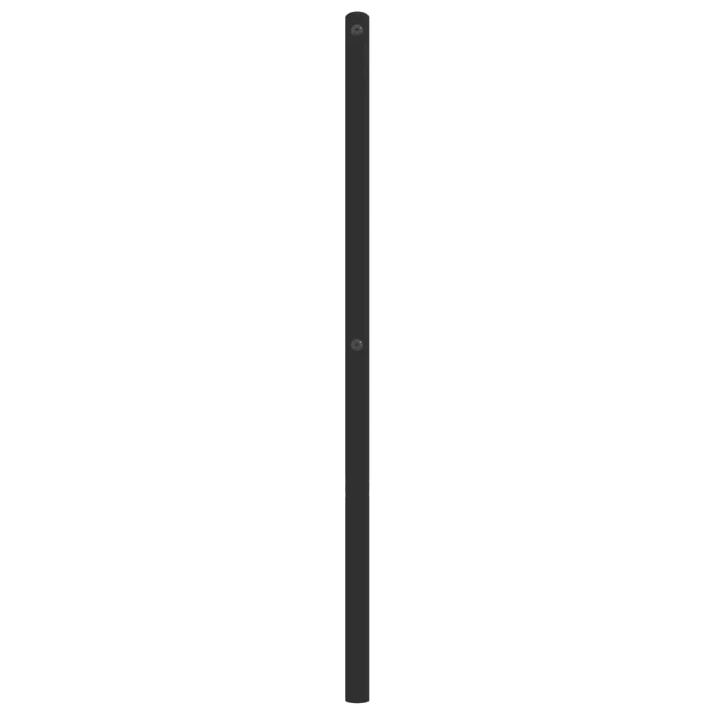 Metal Headboard Black 107 cm King Single Price