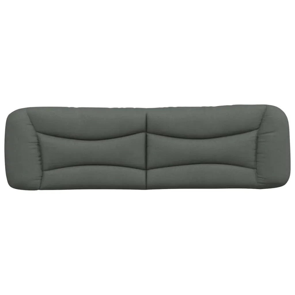 Headboard Cushion "Hvar" Dark Grey 180 cm Fabric Price