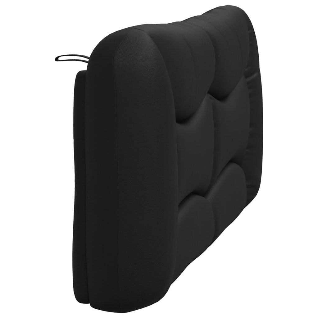 Headboard Cushion Black 152 cm Queen Faux Leather Price