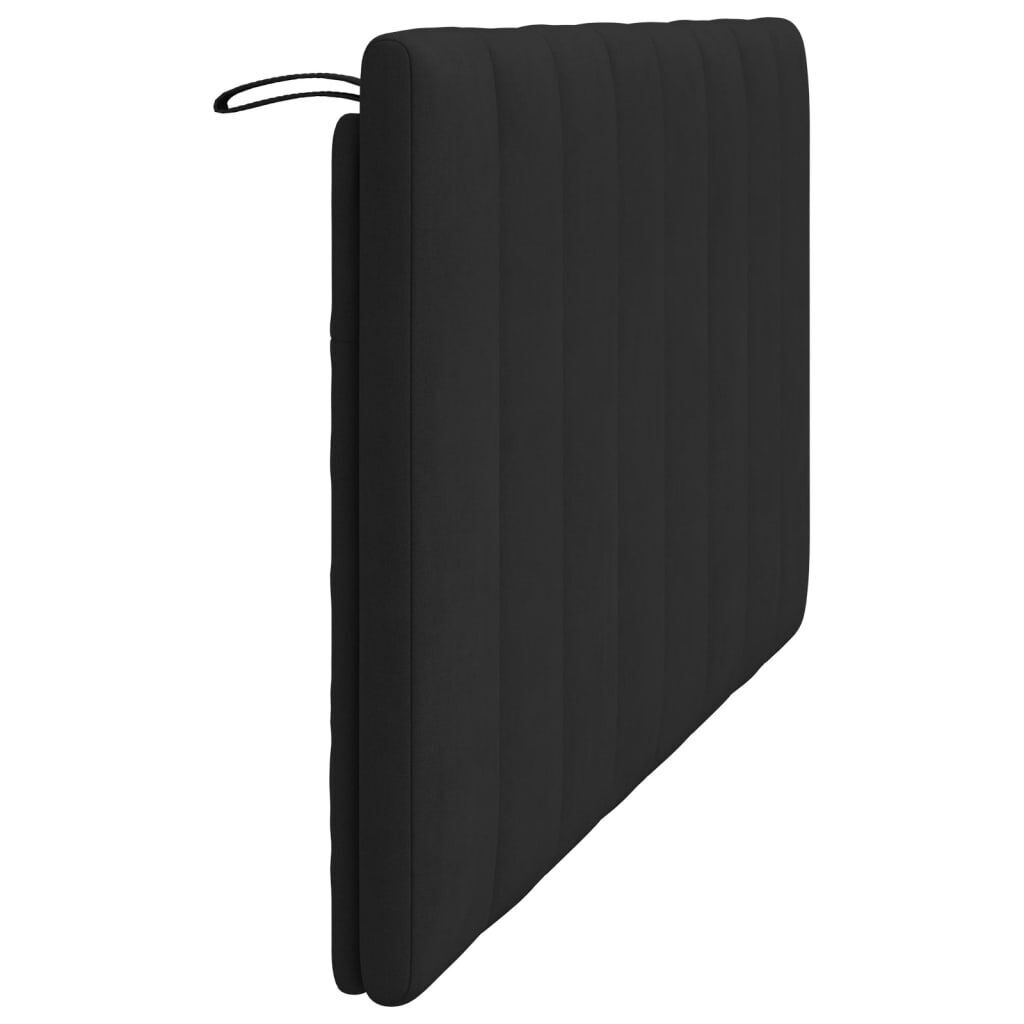 Headboard Cushion Black 152 cm Velvet Price
