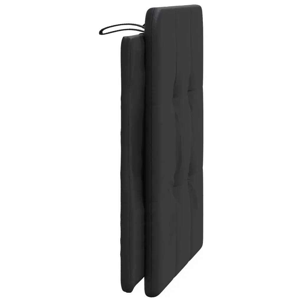 Headboard Cushion "Zadar" Black 90 cm Faux Leather Price