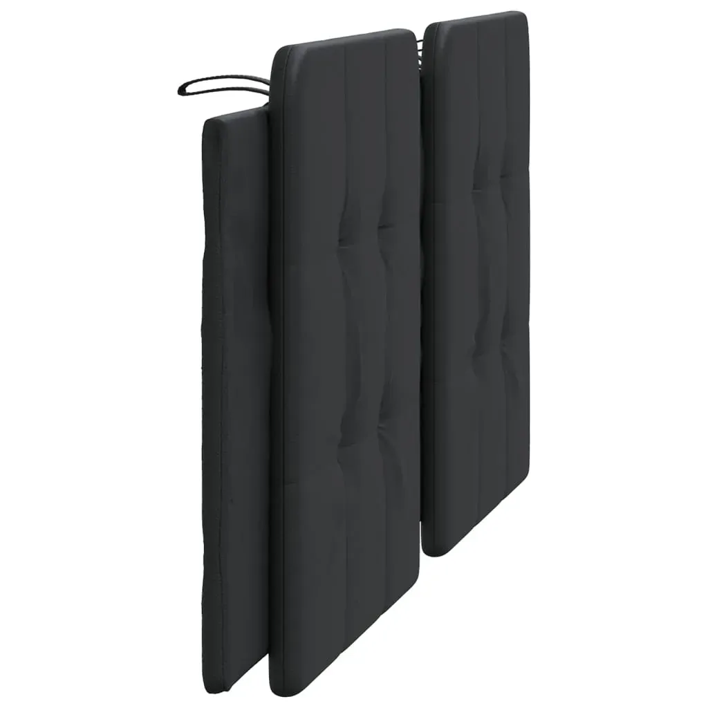 Headboard Cushion "Zadar" Black 180 cm Faux Leather Price