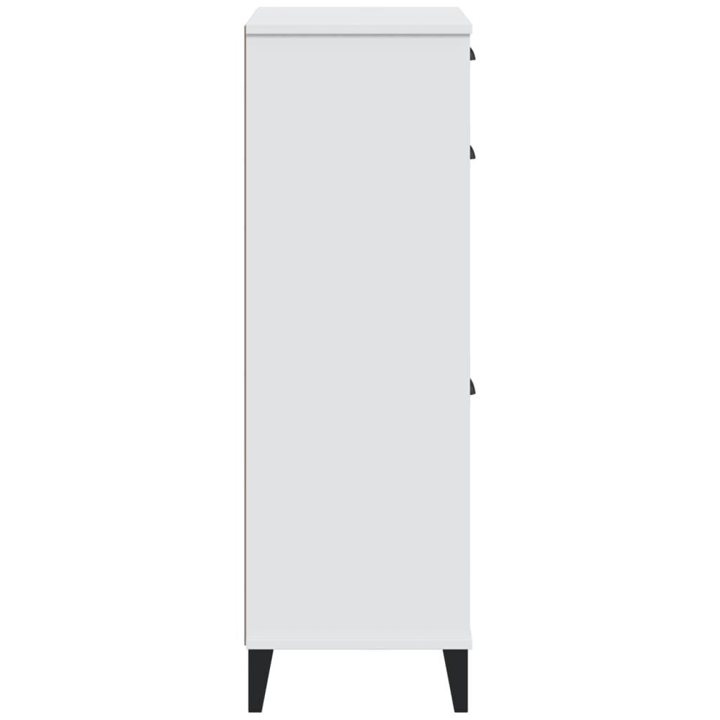 Shoe Cabinet VIKEN White Engineered Wood Price