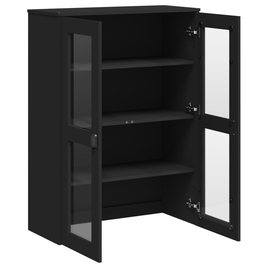 Top for Highboard VIKEN Black Engineered Wood Price