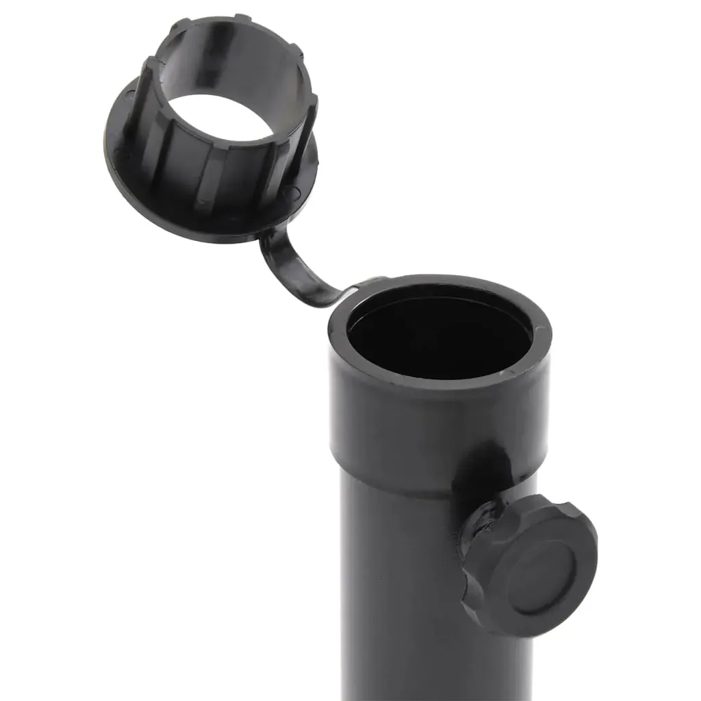 Parasol Base for Ø38/48 mm Pole Matt Black Steel Price