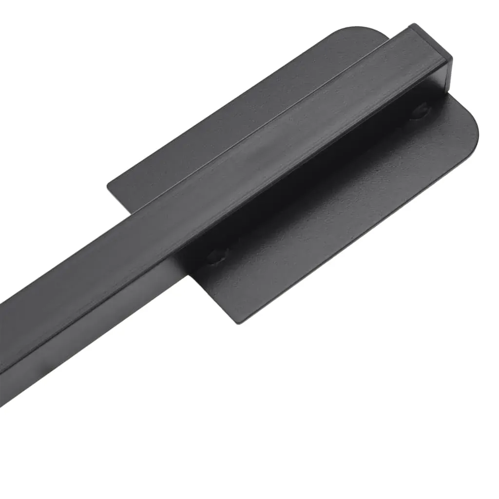 Parasol Base Foldable for Ø38/48 mm Pole Glossy Black Steel Price