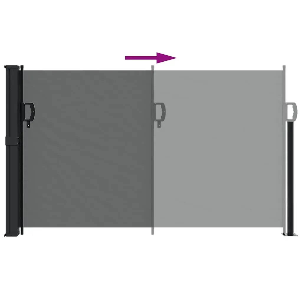 Retractable Side Awning Anthracite 117x300 cm Price