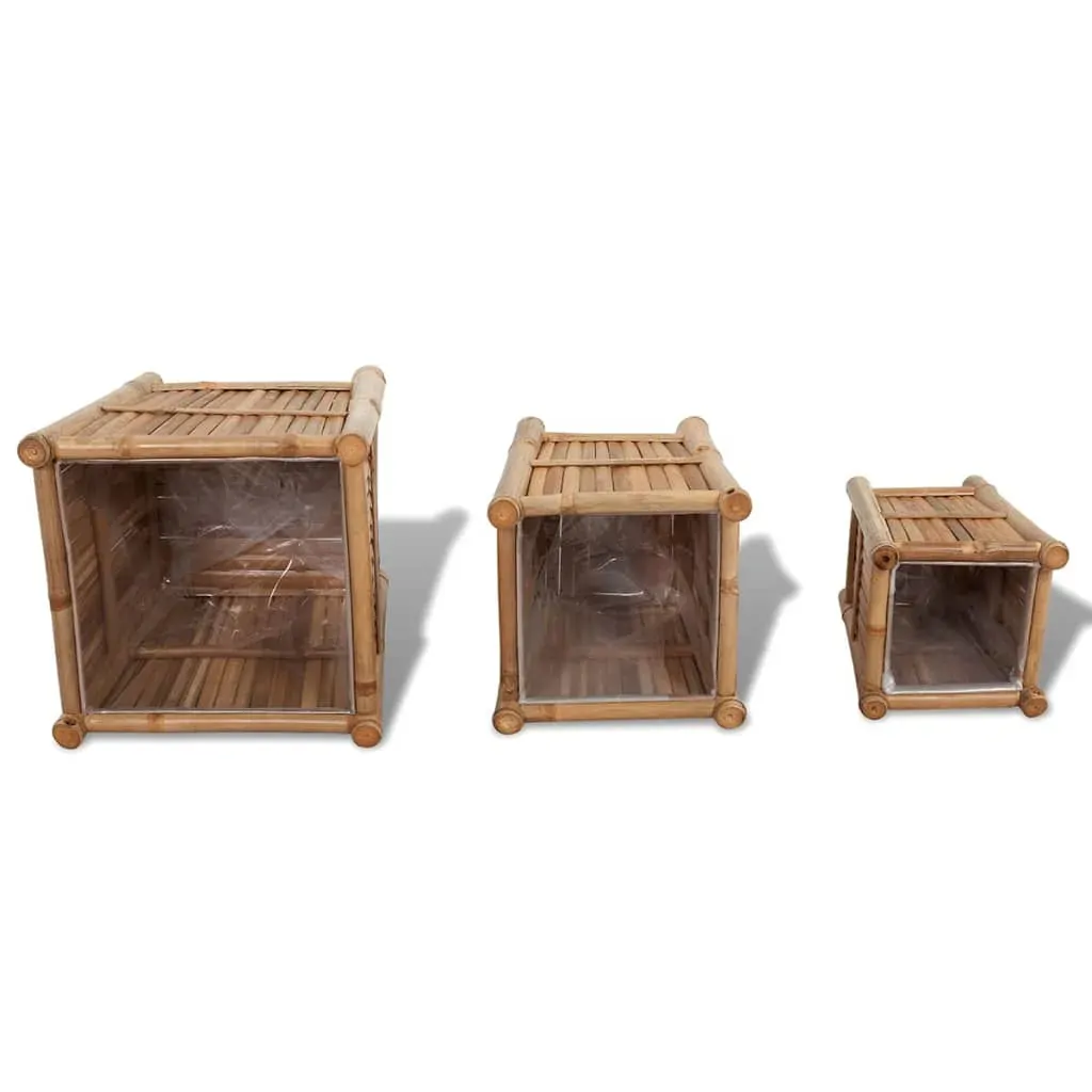 3 pcs Bamboo Raised Bed with Nylon Lining Price
