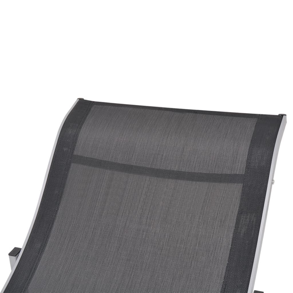 Curve lounge 2pcs black grey Price