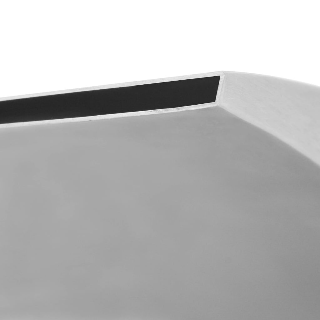 Pool Fountain Stainless Steel 45x30x65 cm Silver Price