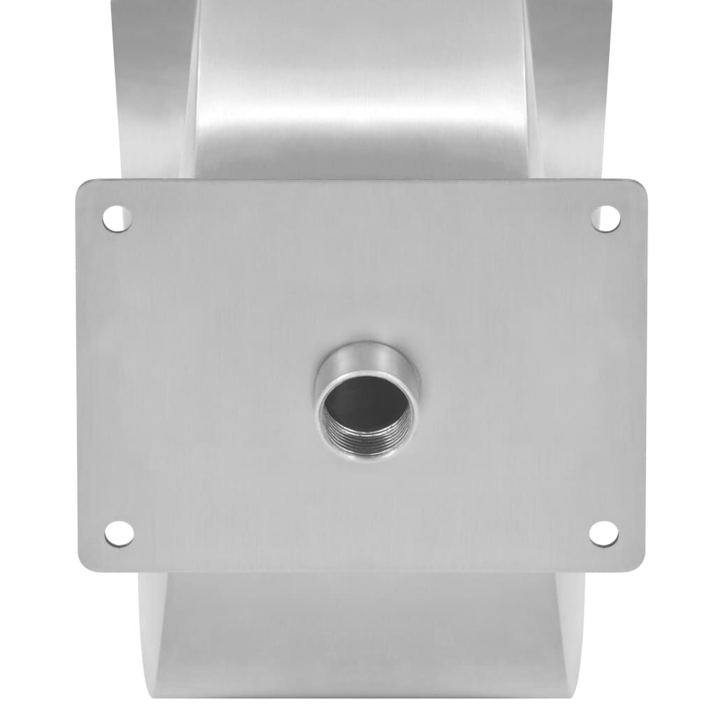 Pool Fountain Stainless Steel 50x30x53 cm Silver Price