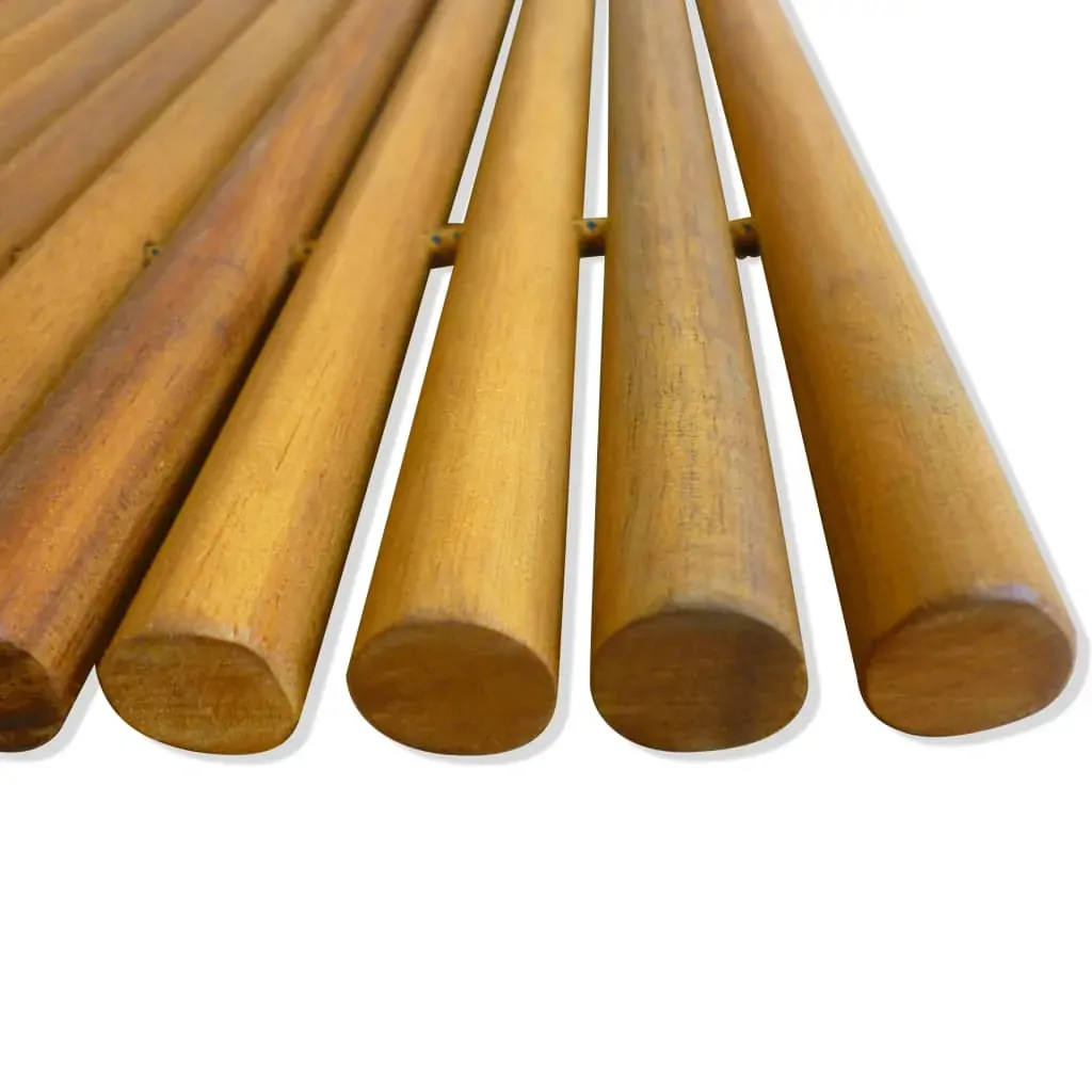 Bath Mat Acacia Wood 80x50 cm Price