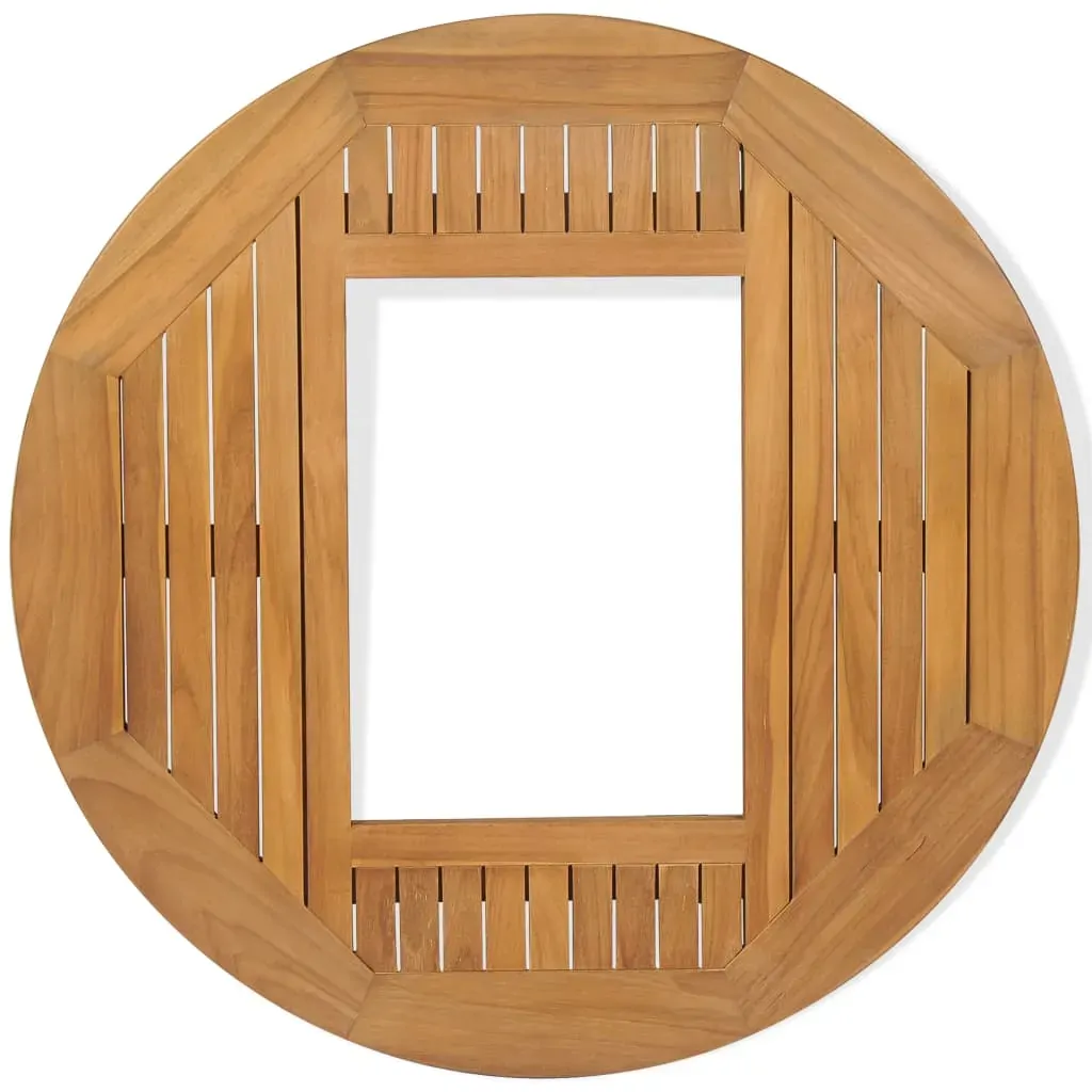Beer Crate Tabletop Teak 70 cm Price