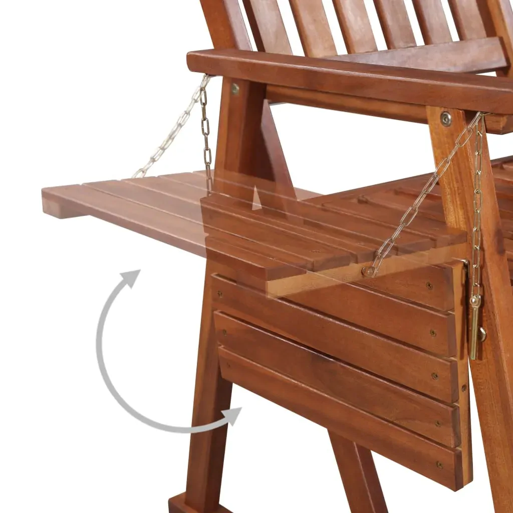Garden Bench 165 cm Solid Acacia Wood Price