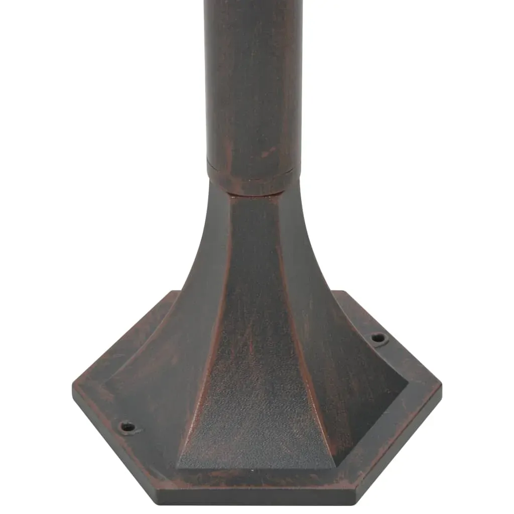 Garden Post Lights 6 pcs E27 110 cm Aluminium Bronze Price