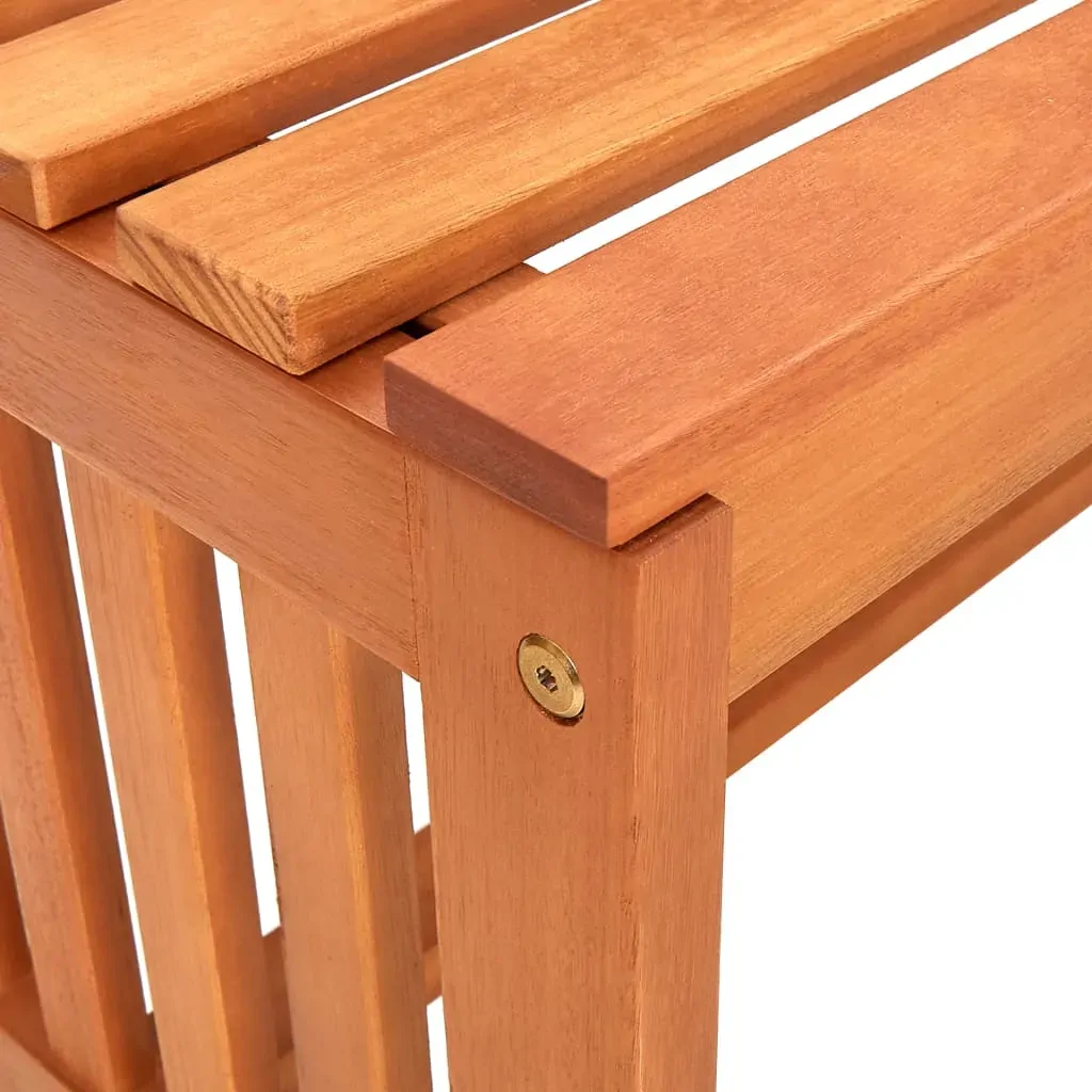 Garden Bench 130 cm Solid Eucalyptus Wood Price