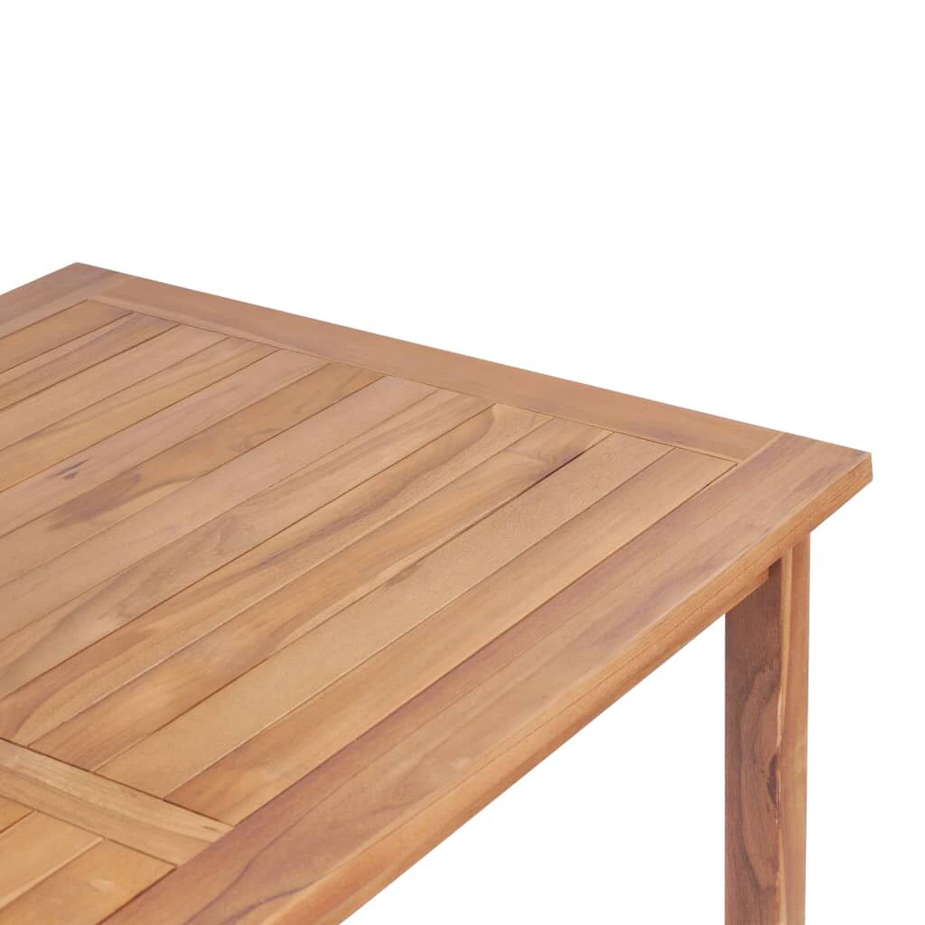 Garden Bar Table 120x65x110 cm Solid Teak Wood Price