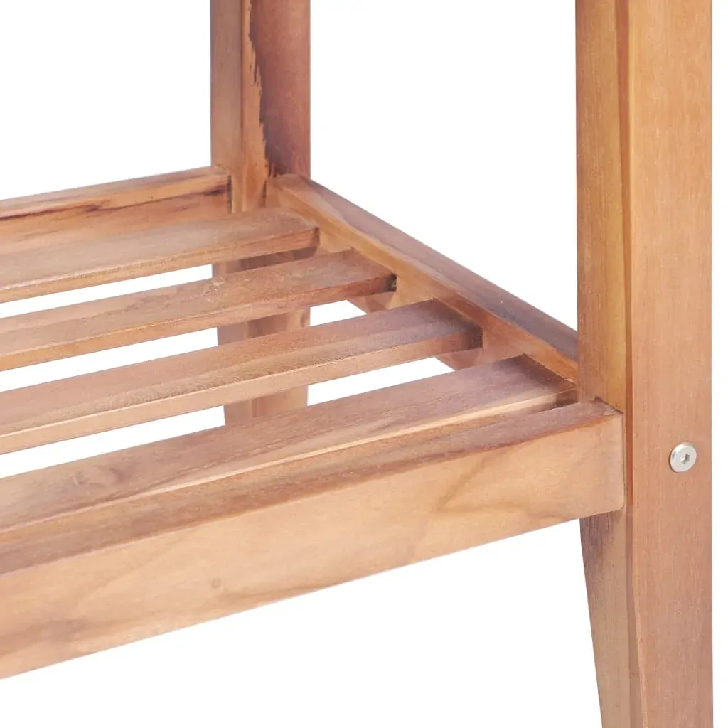 Coffee Table 40x40x50 cm Square Solid Teak Price