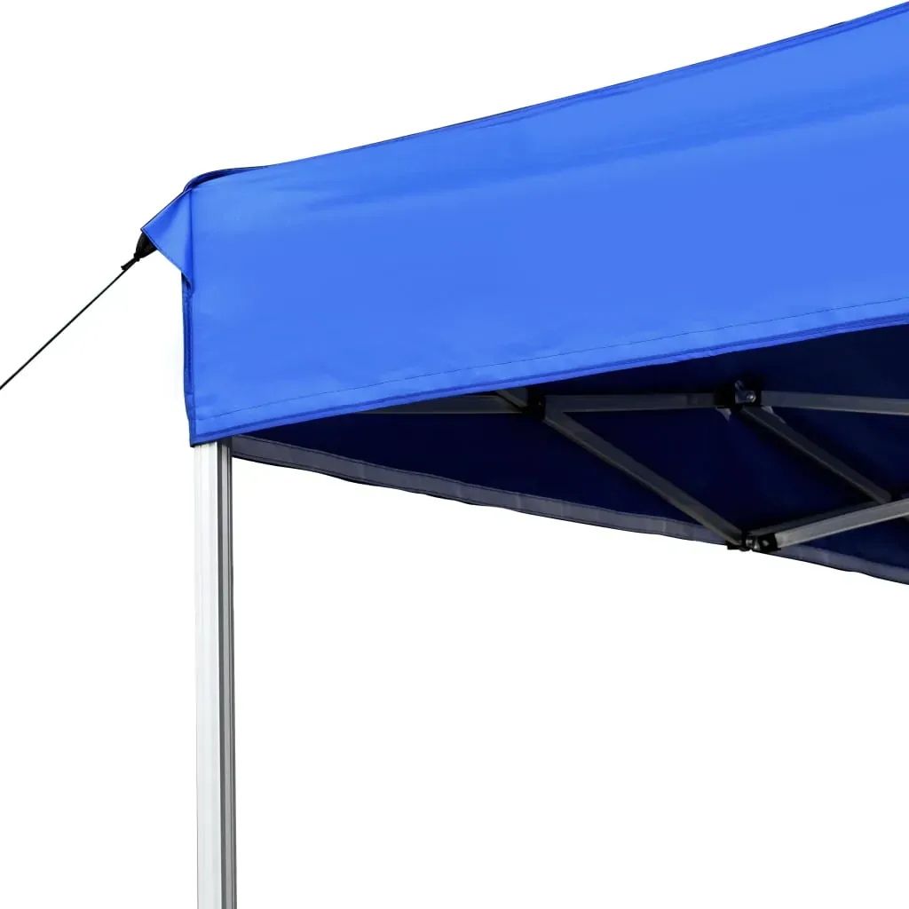Professional Folding Party Tent Aluminium 4.5x3 m Blue Price