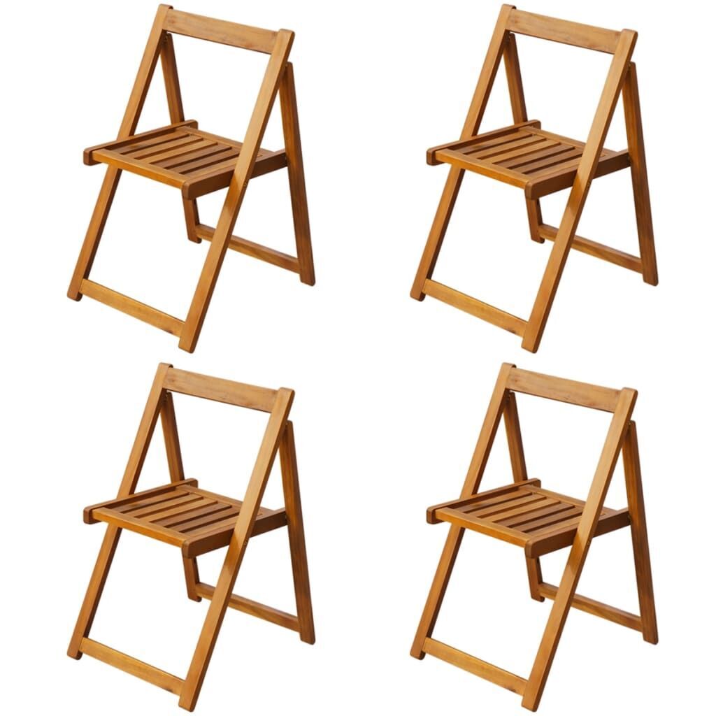 5 Piece Folding Outdoor Dining Set Solid Acacia Wood Price