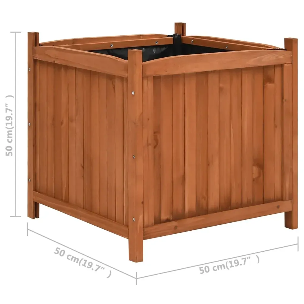Raised Beds 2 pcs 50x50x50 cm Firwood Price