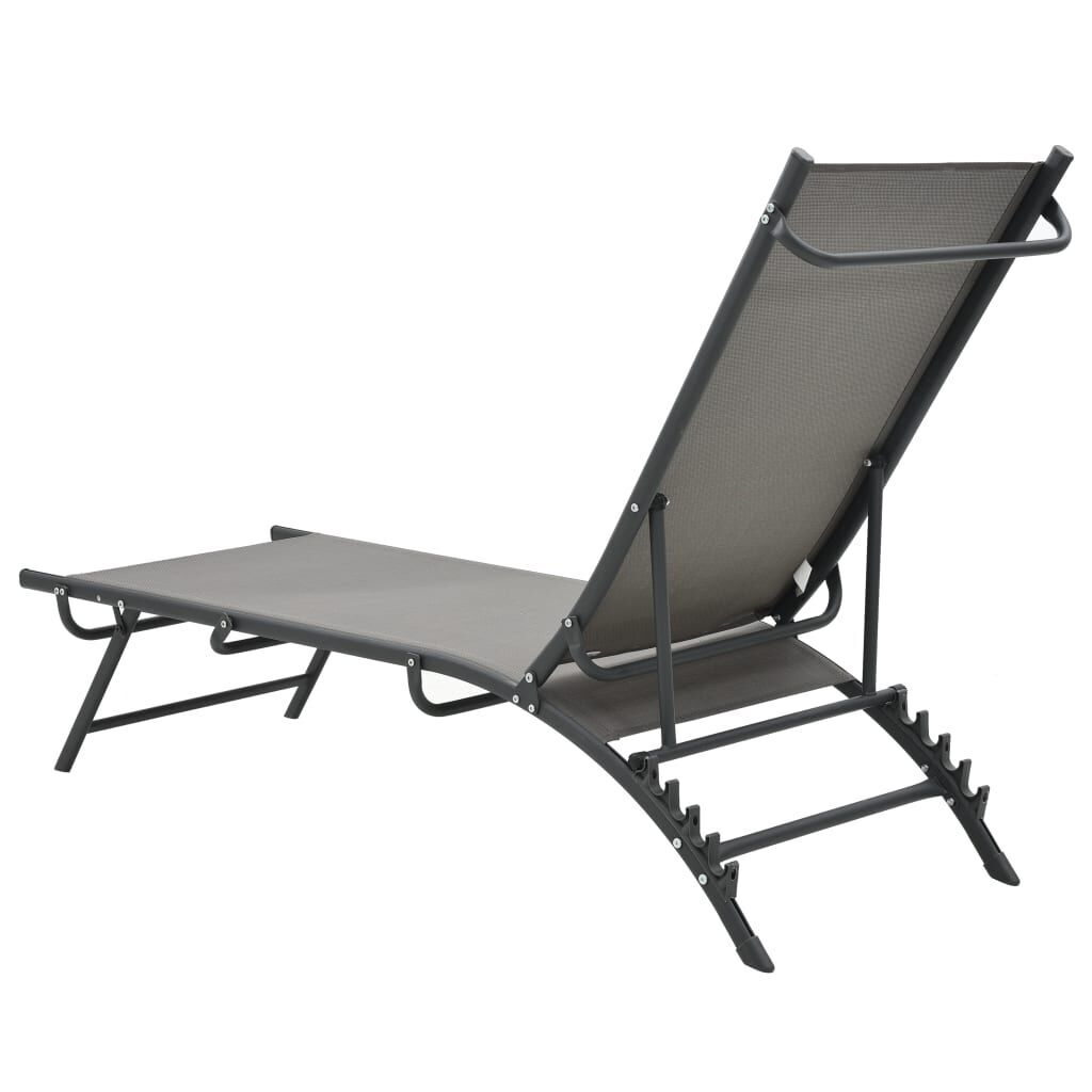 Sun Loungers 2 pcs Textilene and Steel Price