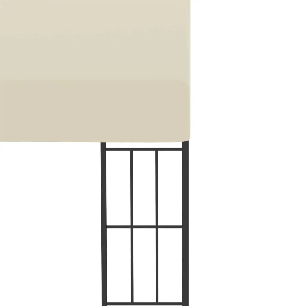 Wall-mounted Gazebo 3x4 m Cream Fabric Price