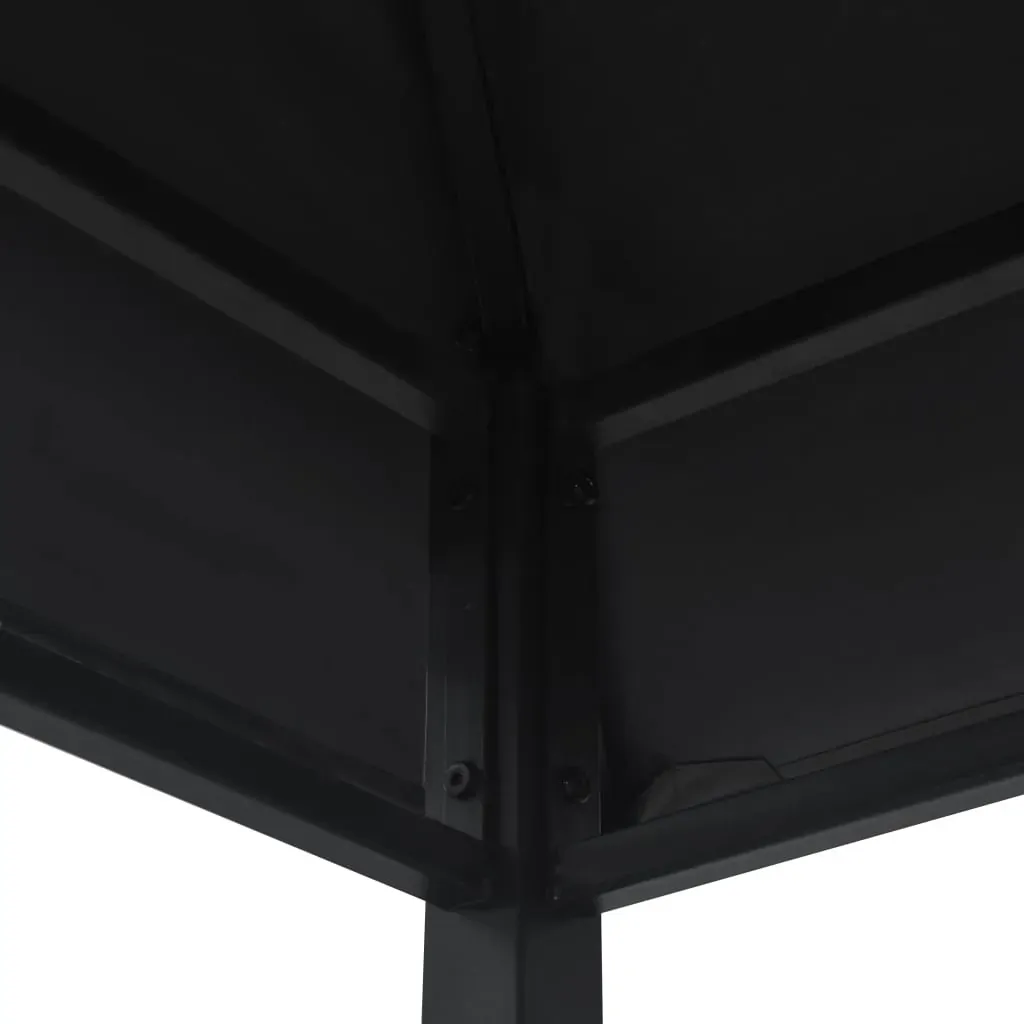 BBQ Gazebo 240x150x255 cm Anthracite Steel Price