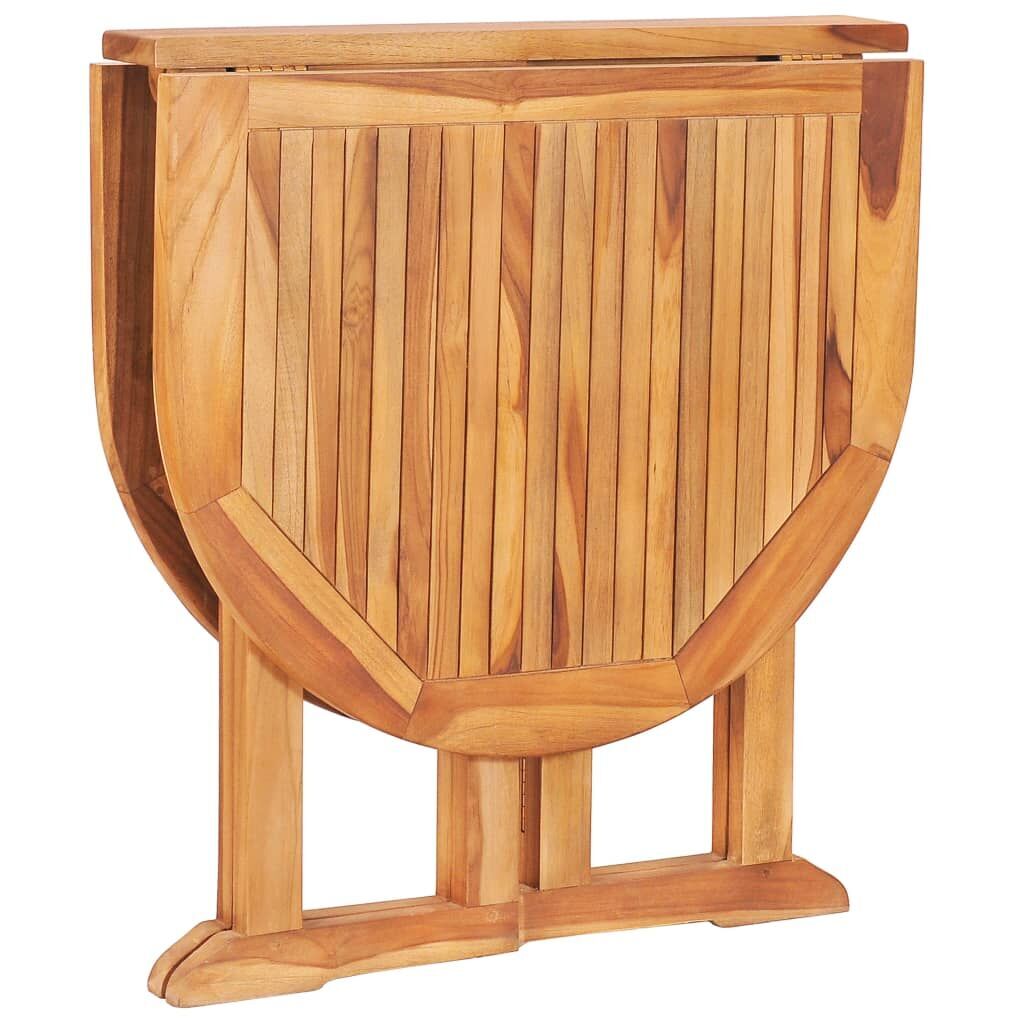 5 Piece Folding Outdoor Dining Set Solid Teak Wood Price