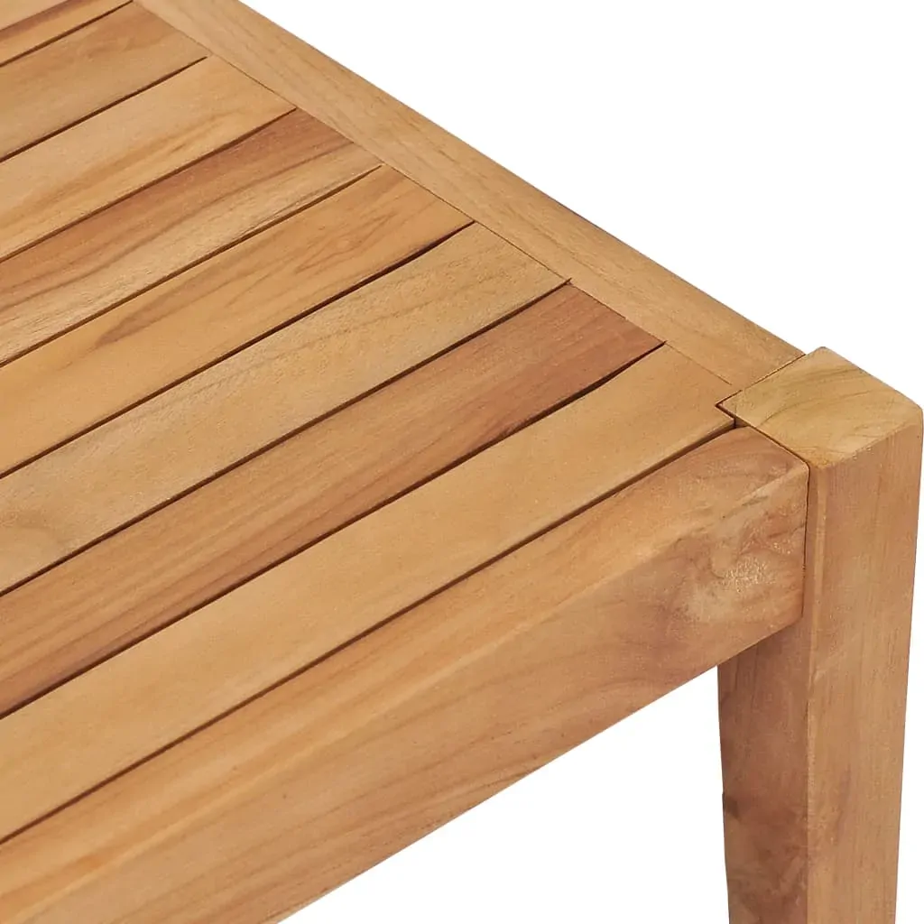 Garden Table 90.5x55.5x30.5 cm Solid Teak Wood Price