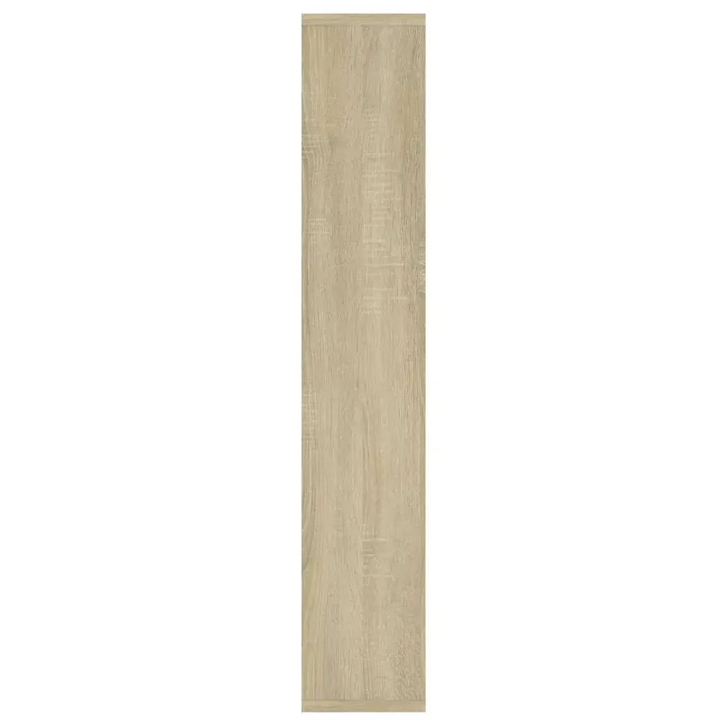 Wall Shelf Sonoma Oak 36x16x90 cm Engineered Wood Price