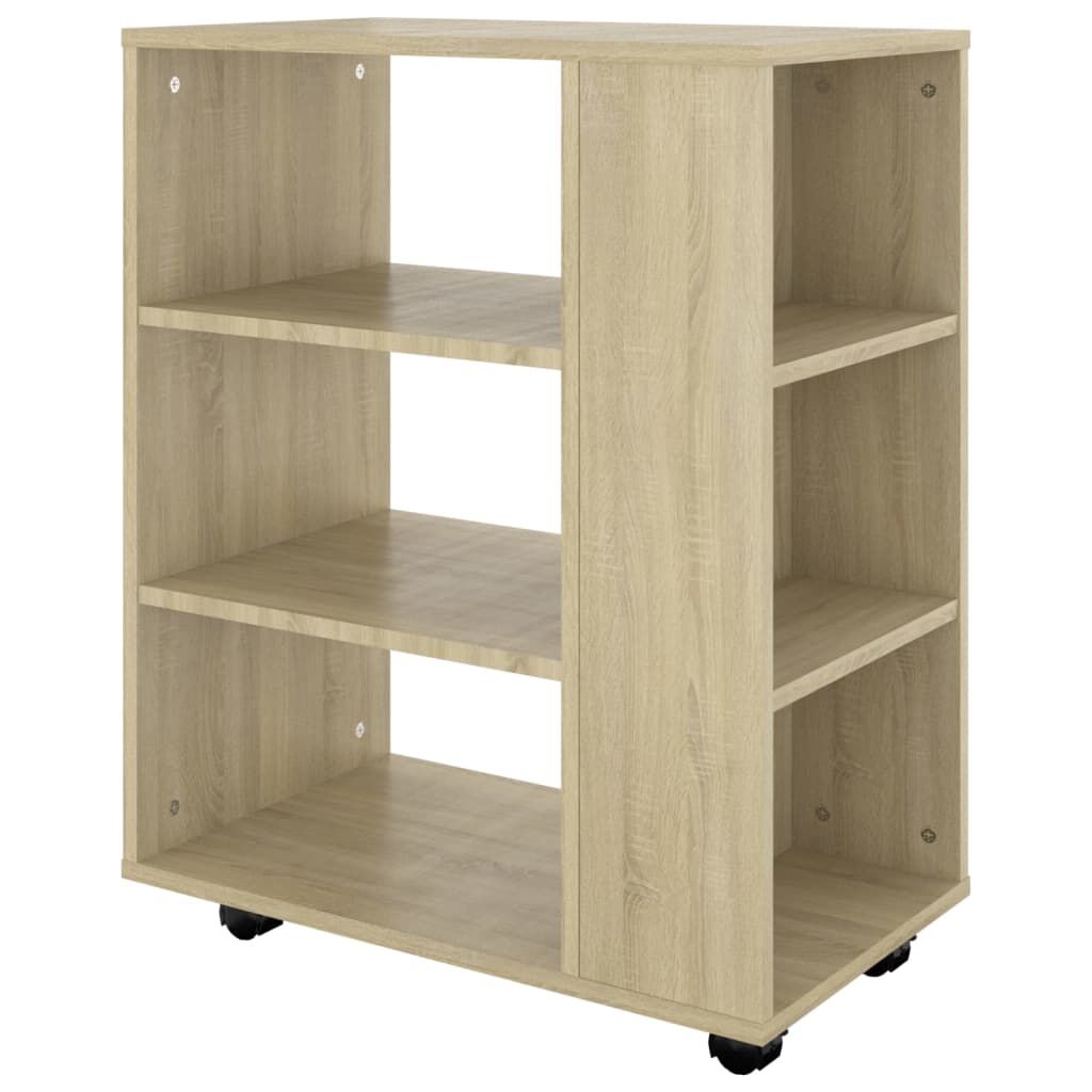 Rolling Cabinet Sonoma Oak 60x35x75 cm Engineered Wood Price